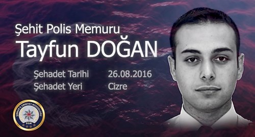 ŞEHİDİMİZ TAYFUN DOĞAN'IN SENE-İ DEVRİYESİ